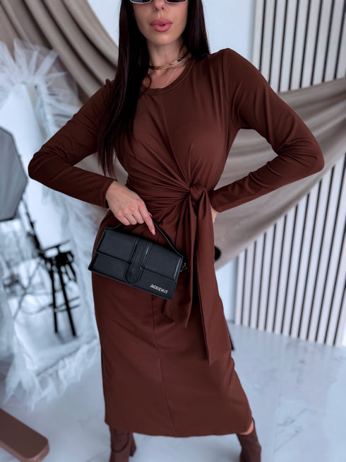 Suknelė "GREECE 24223" - CHOCO